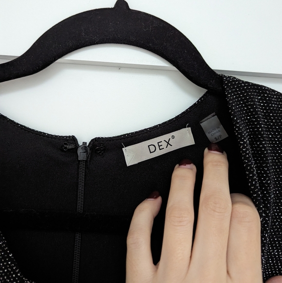 Dex Black and Silver Dress - Picture 4 of 9